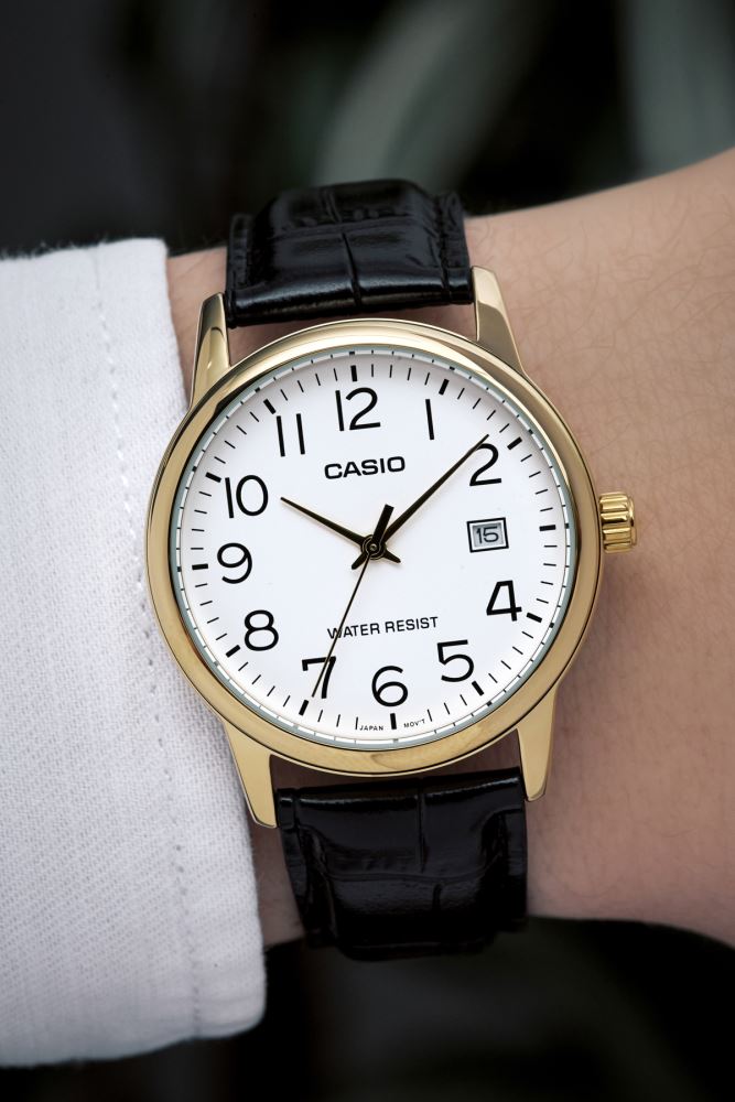 Men's Casio Enticer Analog Watch| MTP-V002GL-7B2UDF